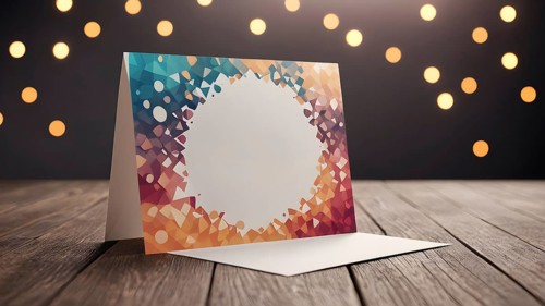 Template frame design for greeting card. Invitation card template suitable for wedding, greeting,