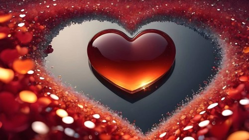 Heart shape for Love concept, Valentine's Day concepts. love symbol, concept for Valentine's Day,