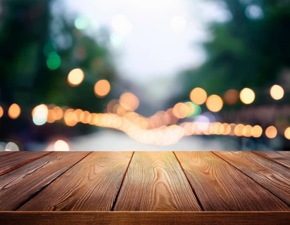 Blurred Abstract Background with Bokeh Lights. Abstract Modern Particle Wallpaper, AI generated