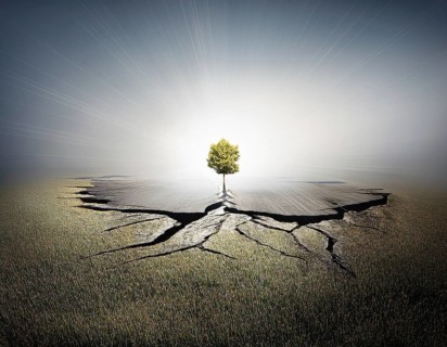 Life Concept. Existence survival being consciousness. Growth of new life, AI generated
