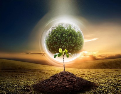 Life Concept. Existence survival being consciousness. Growth of new life, AI generated