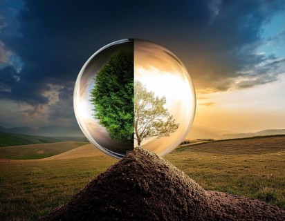 Life Concept. Existence survival being consciousness. Growth of new life, AI generated