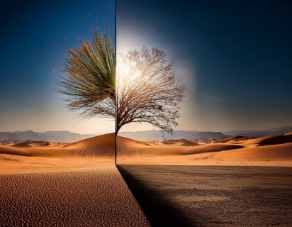 Life Concept. Existence survival being consciousness. Growth of new life, AI generated