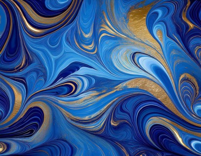 Abstract Marble Waves Acrylic Background. Abstract fluid art with swirling colors and bubbles,