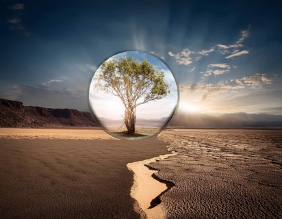 Life Concept. Existence survival being consciousness. Growth of new life, AI generated
