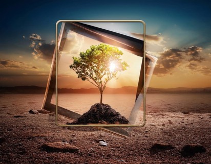 Life Concept. Existence survival being consciousness. Growth of new life, AI generated