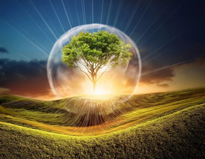 Life Concept. Existence survival being consciousness. Growth of new life, AI generated