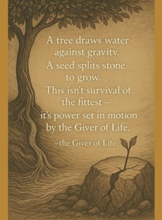 Printable poster quotes on showcasing Creator's purposeful intent through profound universal design