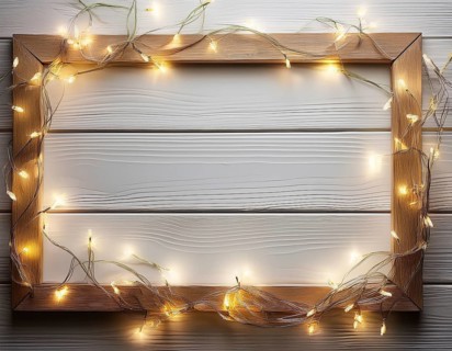 Blank Black Picture Frame. Wood picture frame isolated on white background with clipping path .