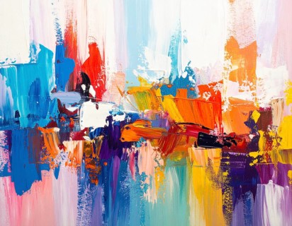A striking brush strokes background combining painterly textures and expressive design, perfect for