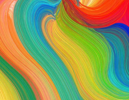 Modern brush strokes abstract poster with digital textures and expressive design, perfect for