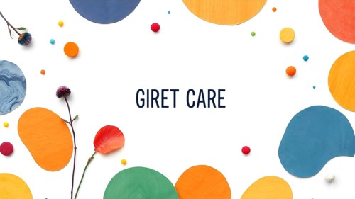 Greeting card template. Template frame design for greeting card AI generated image, ai