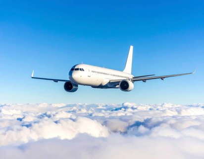 A breathtaking airplane sunset wall art print symbolizing travel, freedom, and modern