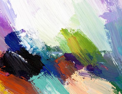 A striking brush strokes background combining painterly textures and expressive design, perfect for