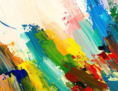 A striking brush strokes background combining painterly textures and expressive design, perfect for
