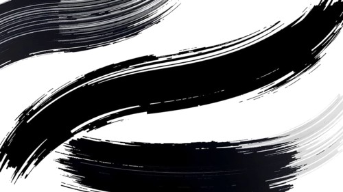 An energetic brush stroke abstract design bursting with colors, ideal for creative interiors and