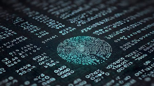 Abstract cyber security image symbolizing encrypted protection, data safety, digital defense, and