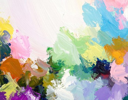 A striking brush strokes background combining painterly textures and expressive design, perfect for