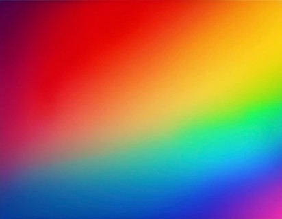 Gradient rainbow colors blending seamlessly into vivid tones, creating abstract artistic harmony