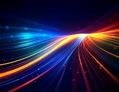 Abstract cyber grid wall art design with glowing digital lines, futuristic network visualization,