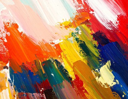 A striking brush strokes background combining painterly textures and expressive design, perfect for