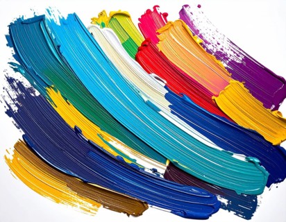 A painterly brush strokes print combining texture, energy, and abstract art, designed for creative