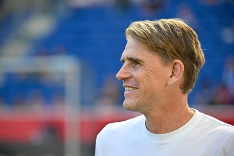 Sports Director Christoph Freund FC Bayern Munich FCB Portrait smiles Football Bundesliga, PreZero