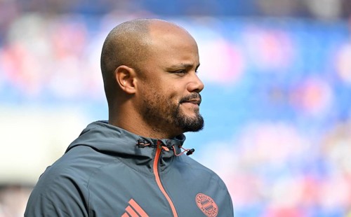 Coach Vincent Kompany FC Bayern Munich FCB Portrait Football Bundesliga, PreZero Arena, Sinsheim,