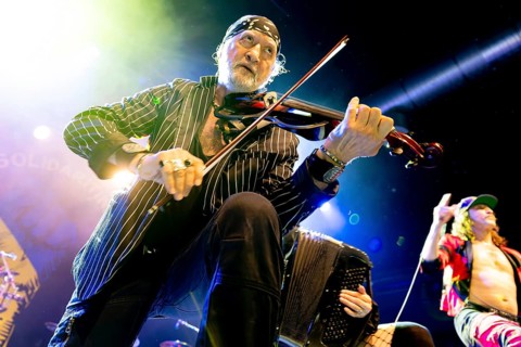 Sergey Ryabtsev, Gogol Bordello, folk-punk band, USA, live on Fall 2025 European Tour at Huxleys