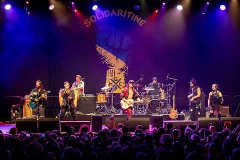 Gogol Bordello, folk-punk band, USA, live on Fall 2025 European Tour at Huxleys Neue Welt in Berlin