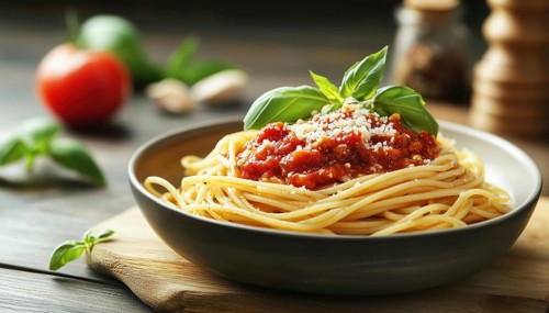 Classic Italian Spaghetti Bolognese: A Mouthwatering Appetizer Featuring Delicious Pasta Served