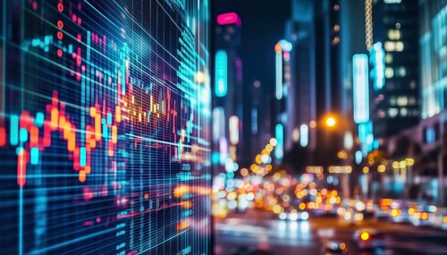 Capturing The Intersection Of Stock Market Data Processing And Night City Traffic: A Glimpse Into