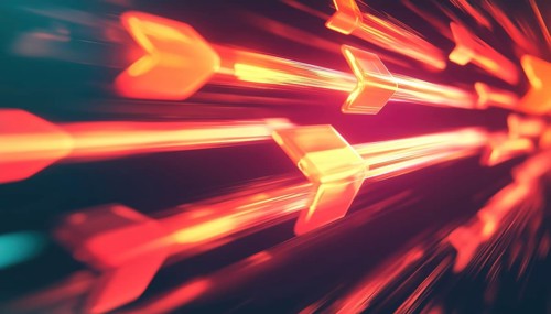 Bright And Glossy Arrows: A Collection Of Abstract And Vivid Arrow Designs For Various Purposes And