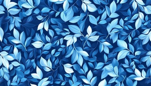 Elegant Floral Water Leaf Pattern For Fabric, Wallpaper, Print, Cover, And Invitation Designs. Full