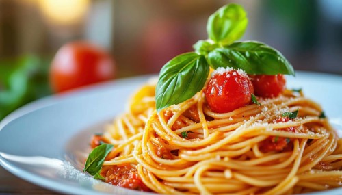 Classic Italian Spaghetti Bolognese: A Delicious Appetizer Featuring Pasta With Tomato Sauce That'S