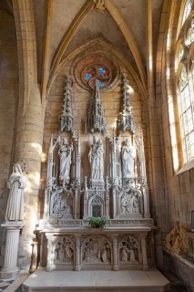 Saint-Nicolas Church, Marville, Renaissance village, Département Meuse, Grand Est, France