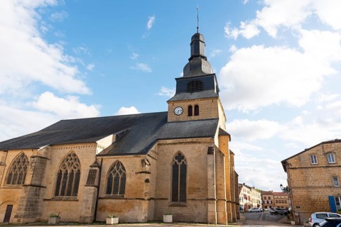 Saint-Nicolas Church, Marville, Renaissance village, Département Meuse, Grand Est, France