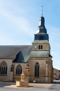 Saint-Nicolas Church, Marville, Renaissance village, Département Meuse, Grand Est, France