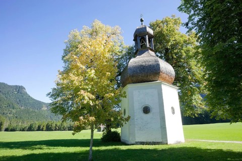 Gertrudiskapelle, chapel, Graswang, Graswangtal, Oberammergau, Catholic, Ammergau, Ammergau Alps,