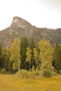View of the Kofel, mountain, Zinken, mountain hiking, hiking, Oberammergau, Catholic, Ammergau,