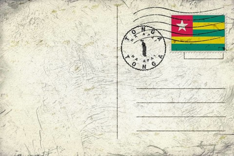 Togo Haapai Round Seal Map Design