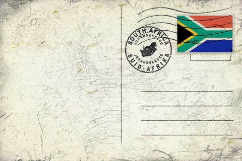 South Africa Johannesburg Round Seal Map Design