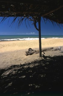 Bahia - beach shack, Caraíva, Bahia - Brazil