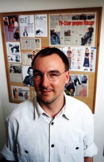Berlin, DEU, 29.03.1999 -- portrait of Dirk Eggers, producer of the previous evening series Good