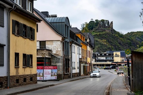 Reconstruction in the Ahr Valley, after the flood of July 2021, buildings that have not yet been