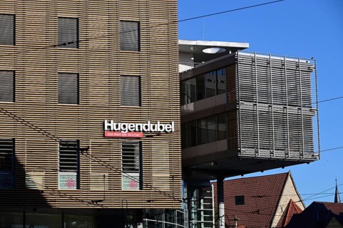 Hugendubel branch in the city center of Erfurt
