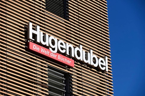Hugendubel branch in the city center of Erfurt