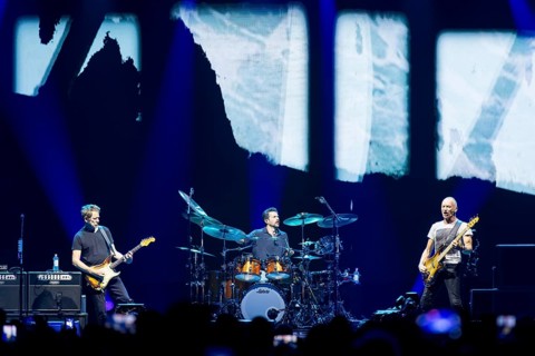 Dominic Miller (guitarist), Chris Maas (drummer), Sting (guitarist, real name: Gordon Matthew