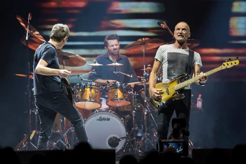 Sting (real name: Gordon Matthew Thomas Sumner, CBE) live on Sting 3.0 tour at Berlin's Uber Arena