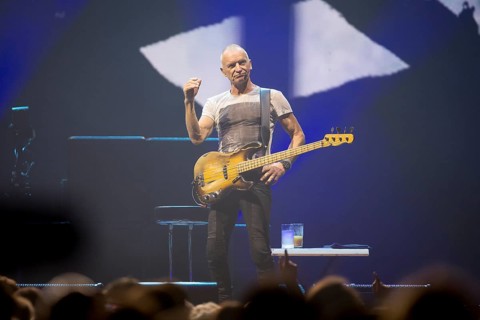 Sting (real name: Gordon Matthew Thomas Sumner, CBE) live on Sting 3.0 tour at Berlin's Uber Arena